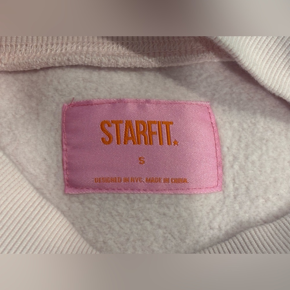 Starfit Pink Crewneck Sweatshirt - Picture 8 of 9